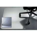 Защитный коврик PC, для ковровых покрытий, 2,3мм, 121 x 121 см