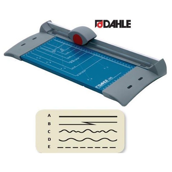 Натисніть , щоб збільшити зображення Резак роликовый А4 Dahle 505 320мм (5 разных ножей в комплекте)
