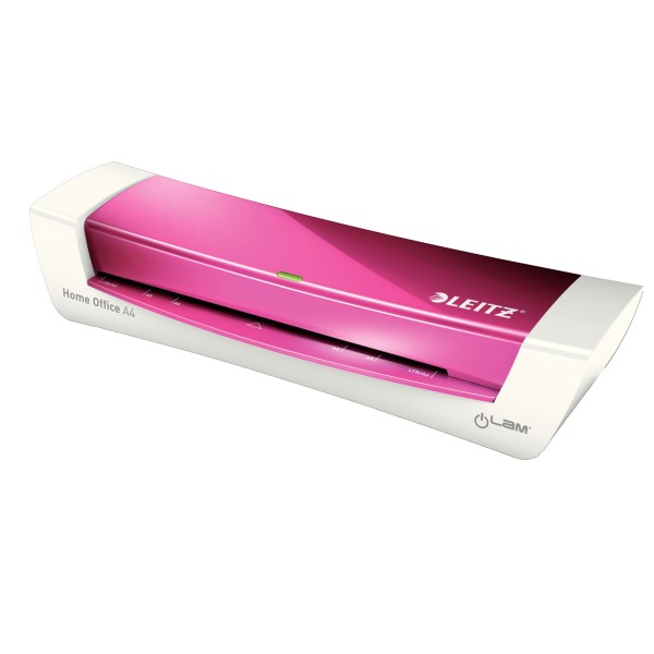 Натисніть , щоб збільшити зображення Ламінатор А4 Leitz iLAM Home Office Pink