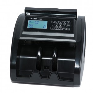 Лічильник банкнот Optima 1500 UV з можливістю роботи від акумулятора