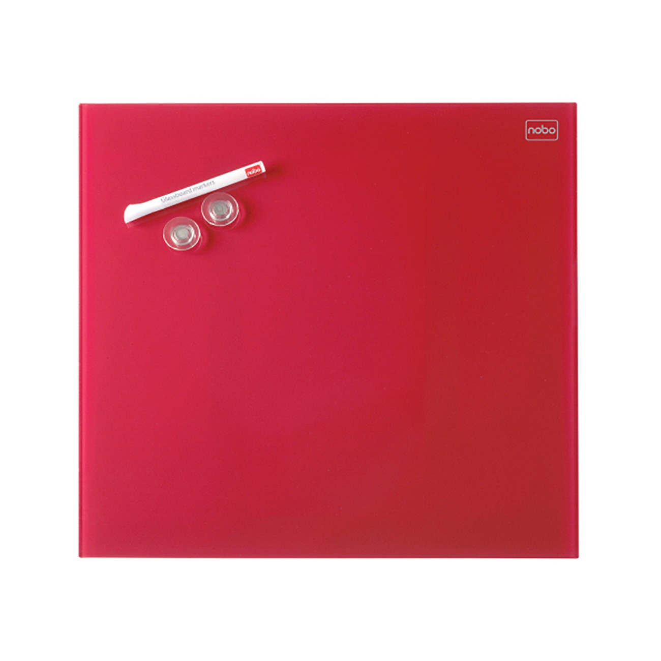Натисніть , щоб збільшити зображення Доска стеклянная NOBO DIAMOND GLASS RED Красная