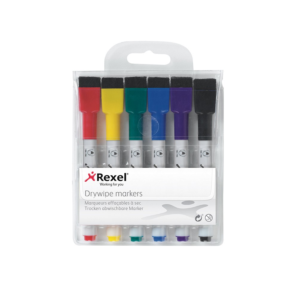 Набор цветных мини маркеров Rexel Quartet Mini