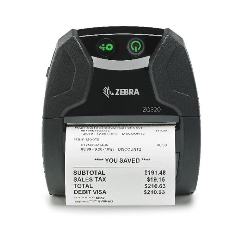 Мобильный термопринтер этикеток Zebra ZQ320