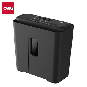 Знищувач документів Deli T102SC 6арк, 6мм, 12л.