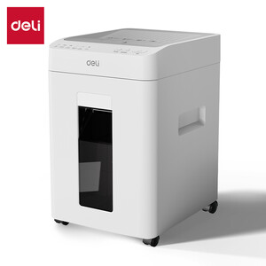 Знищувач документів Deli T081, AutoFeed 100арк, 2х12мм, 26 літр.