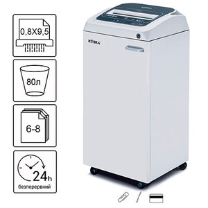 Знищувач документів Kobra 260 TS HS+CD+AO (0,8Х9,5) 80л